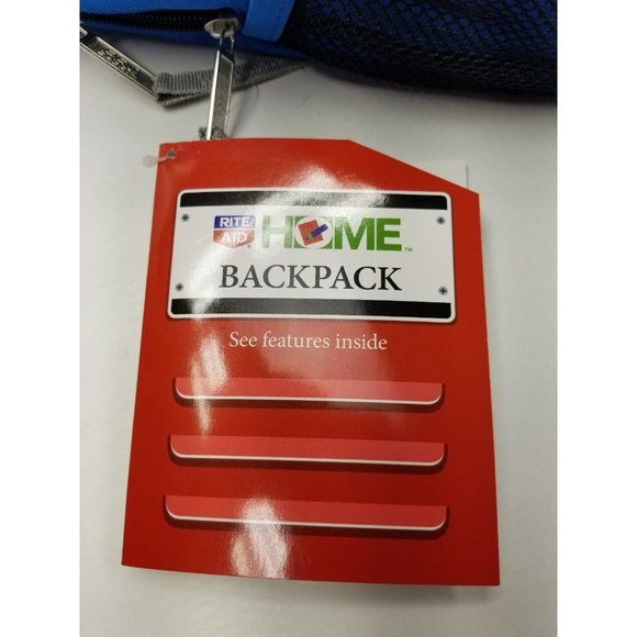 Backpack Youth Puppy Dog By Home Adjustable Straps Storage Carry Handle Blue A2 - Picture 8 of 10